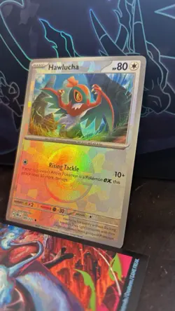 Pokemon Hawlucha 089/131 Sv: Prismatic Evolutions Holo Poke Ball 80 HP - Image 1