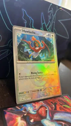 Pokemon Hawlucha 089/131 Sv: Prismatic Evolutions Holo Poke Ball 80 HP - Image 2