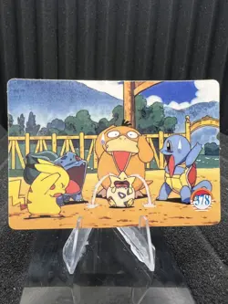 Pokemon Vintage Pocket Monsters Vending HOLO Prism Sticker 1999 Nintendo Japan - Image 2