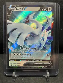 Lugia V SWSH301 Black Star Promo Pokemon 2023 Sword & Shield NM - Image 1