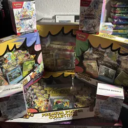 Pokemon Tcg Sealed Lot Ascend Heroes Prismatic Evolutions Booster Bundles - Image 1
