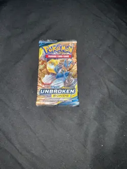 2019 Pokemon Sun and Moon Unbroken Bonds Booster Pack Sealed - Image 3