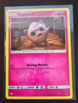 Jigglypuff 14/18 - Detective Pikachu - Pokemon TCG - Image 1