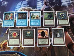 MTG EDH Display CEDH Power 9 Black Lotus Time Walk Moxes Ancestral Recall - Image 1