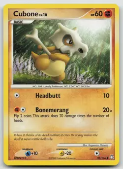 Pokemon Card Cubone Common Legends Awakened 90/146 - Image 1