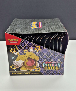Pokemon Paldean Fates Tech Sticker Collection Full Display Case 36 Packs 190109 - Image 4