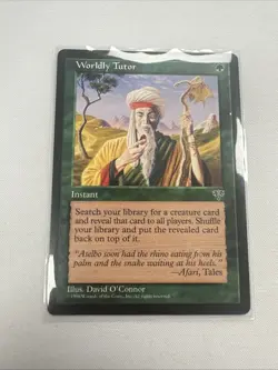 Worldly Tutor Mirage Regular Near mint NM - Image 3