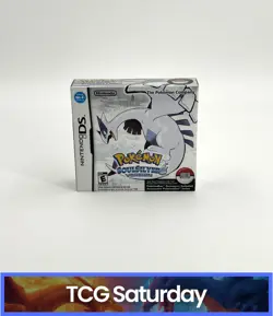 2010 POKEMON SOULSILVER VERSION NINTENDO DS GAME BOX WITH POKEWALKER CIB - Image 1