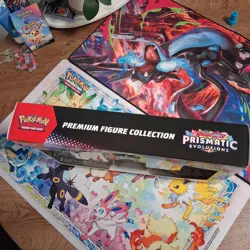 Pokemon TCG Prismatic Evolutions Premium Figure Collection Box Sealed - Image 5