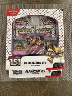 Pokemon Scarlet & Violet 151 Alakazam EX Collection Box New Factory Sealed Qty 2 - Image 3