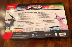 Pokemon TCG Prismatic Evolutions Premium Figure Collection Box Promo, Pin - Image 2