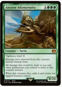 Ancient Adamantoise Final Fantasy Regular Mythic 0172 MTG - Image 1