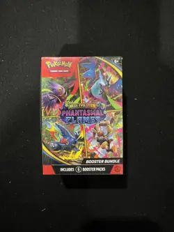 Phantasmal Flames Pokemon Mega Evolution Booster Bundle Sealed Box - Image 1