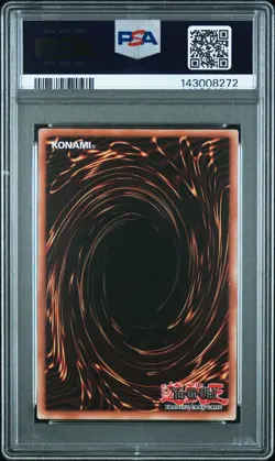 2025 YU-GI-OH! FRENCH WORLD CHAMP '25 ATTENDANCE BREAKER MAGICAL WARRIOR PSA 9 - Image 2