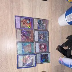 Konami Yu-Gi-Oh! TCG 8 deckLot Spell Trap Effect Fusion Holo Foil monster trap - Image 1
