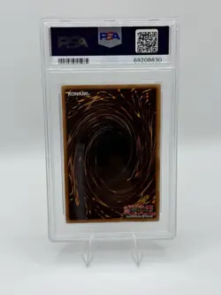 2004 Yu-Gi-Oh! Dark Magician SYE-001 StarterDeck Yugi Evolution Super Rare PSA 5 - Image 2