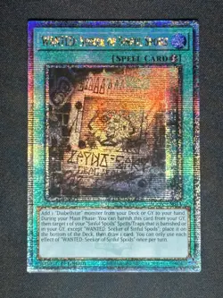 Yu-Gi-Oh! WANTED: Seeker of Sinful Spoils - QCSR AGOV-EN054 1st NM - Image 1