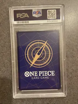 2023 One Piece Uta OP02 Alternate Art #120 PSA 10 Gem Mint - Image 2