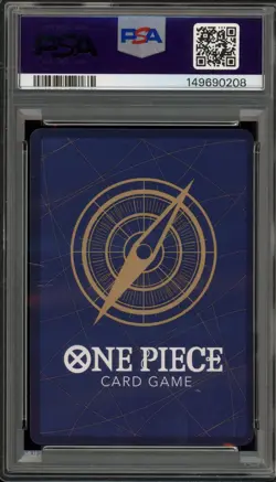 One Piece CCG Monkey.D.Luffy College Basketball US Voyage Promo P-055 PSA 10 - Image 2
