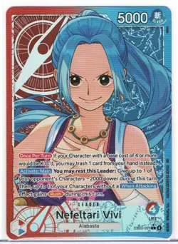 Nefeltari Vivi - 001 (Alternate Art) EB03-001 Extra Booster: One Piece Heroines - Image 1