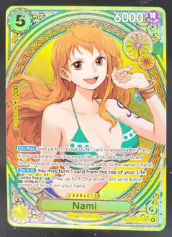 2026 One Piece Heroines Edition Nami Super Rare #EB03-053 WP - Image 1