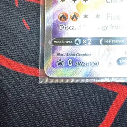 Pokemon Champions Path Charizard V SWSH050 Promo Full Art Card Sealed - Image 2