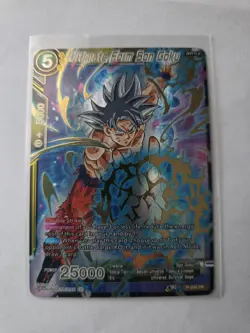 ULTIMATE FORM SON GOKU P-059 PR GOLD STAMP FOIL DRAGON BALL SUPER CARD NM-MT DBS - Image 2