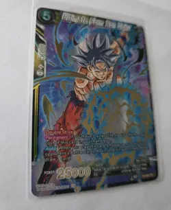 ULTIMATE FORM SON GOKU P-059 PR GOLD STAMP FOIL DRAGON BALL SUPER CARD NM-MT DBS - Image 5