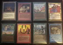 MTG Lot 9 Old Vintage Cards. ALPHA, BETA, Legends, Antiquities, The Dark. Lot #2 - Image 2