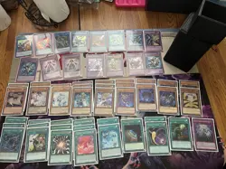 Yu-Gi-Oh Invoked Shaddoll Deck Complete with Sleeves and Deck Box ALL HOLO - Image 3