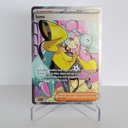 Pokemon TCG Iono Holo Ultra Rare Card 254/193 Sv02: Paldea Evolved NM - Image 1