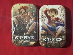 2 TINS. One Piece Card Game Mini-Tin Pack Set Vol.2, - Image 1