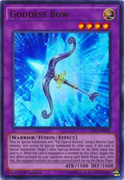 Goddess Bow - DRL3-EN065 - Ultra Rare - 1st Edition - Lightly Played - Image 1