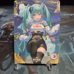 Goddess Story Waifu Anime Card-Vocaloid-Hatsune Miku-NS-2M07R-63 - Image 1