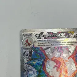 Pokemon TCG Charizard EX Obsidian Flames Holo Card 223/197 Special Illustration - Image 2