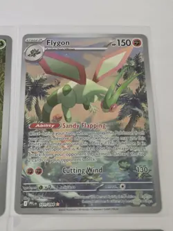 Pokemon Illustration rare Piplup / Flygon / Ninjask / Litleo / Nymble Card Lot - Image 3