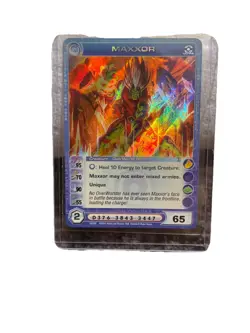 MAXXOR ULTRA RARE FOIL CHAOTIC CARD 95/70/90/55 - Image 1