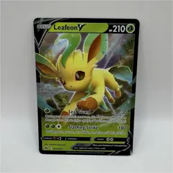 Pokemon Leafeon V Ultra Rare 013/159 Crown Zenith Holo Card 2023 - Image 1