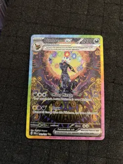 Pokemon TCG Umbreon EX Prismatic Evolutions Card 161/131 - Image 1