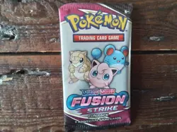 3 Pokemon blister cards paldea Scarlet Fusion Strike Booster Fun Pack promo vmax - Image 5