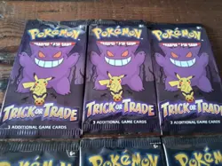 3 x 3 9 Pokemon blister cards halloween 2022 2023 2024 Booster Pack ex sr ssr ar - Image 2