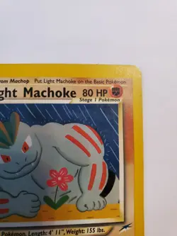 Pokemon Card - Light Machoke Neo Destiny 49/105 Uncommon Played Condition - Image 5