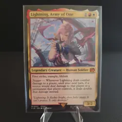 Magic The Gathering Lightning, Army of One Final Fantasy Regular - Image 1