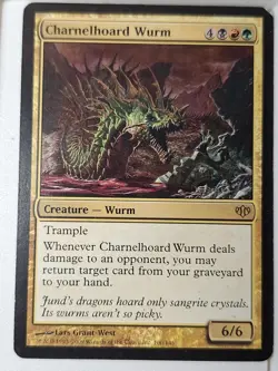 Charnelhoard Wurm - Conflux - Magic the Gathering MTG Nice! - Image 1