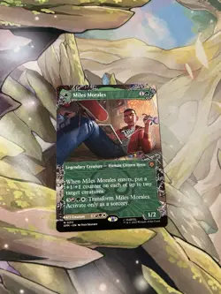 MTG - SPM - Miles Morales / Ultimate Spider-Man (Borderless) #211 NM - Image 1