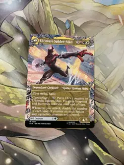 MTG - SPM - Miles Morales / Ultimate Spider-Man (Borderless) #211 NM - Image 2