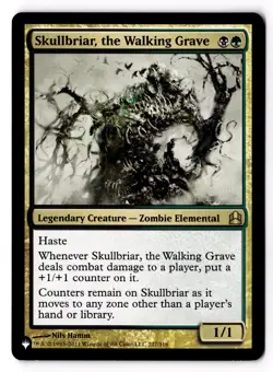 Skullbriar, the Walking Grave 227/318 The List Reprints Normal NM - Image 1