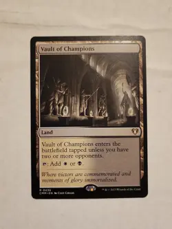 Vault of Champions Commander Masters Regular - Image 1