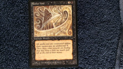 NETHER VOID rare 1994 LEGENDS Magic the Gathering Unplayed Corner Bend - Image 2