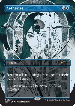 NEW - NONFOIL - Magic: The Gathering - Secret Lair Drop: Featuring: Peach Momoko - Image 2